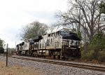 NS 3626 leads train 64D northbound